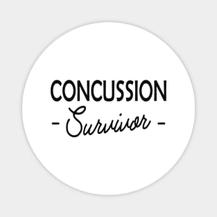 Concussion Survivor Magnet